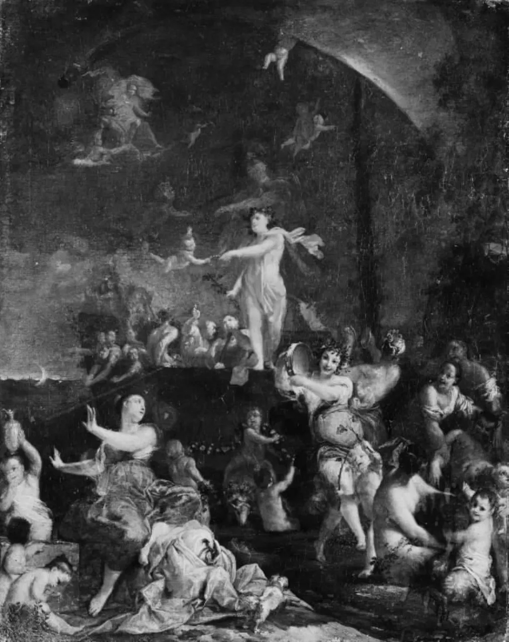 Ariadne on Naxos, by Unknown, 1750