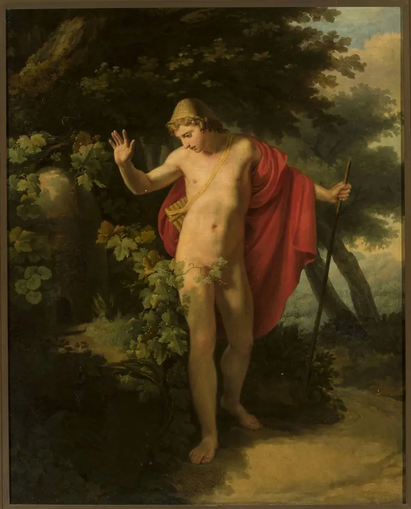 Aristaeus and dead bees, by Unknown
