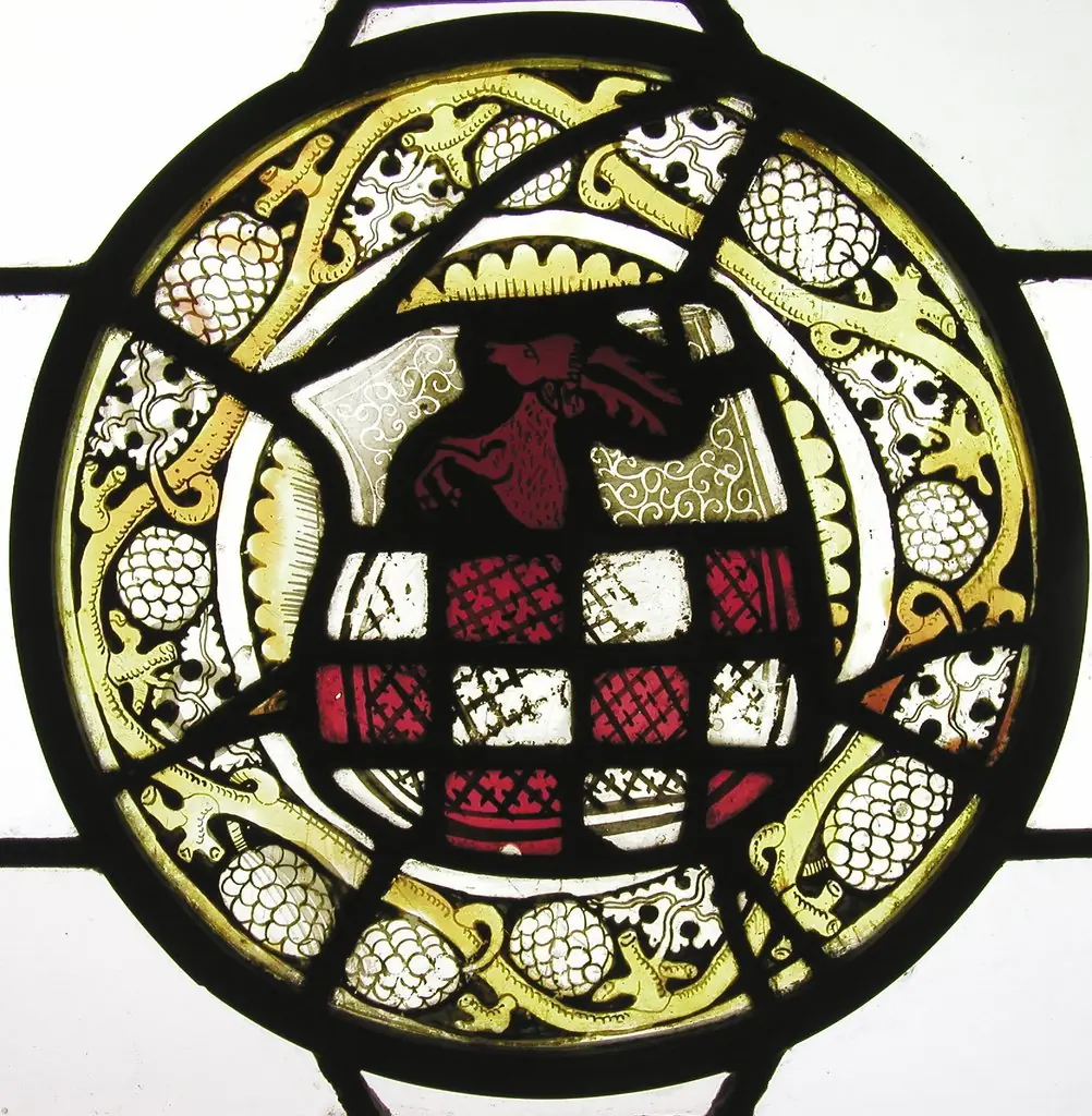 Armorial Roundel, by Unknown, 1500