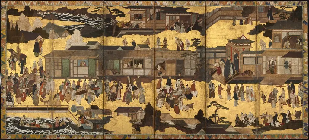 Arrival of the "Southern Barbarians", by Unknown