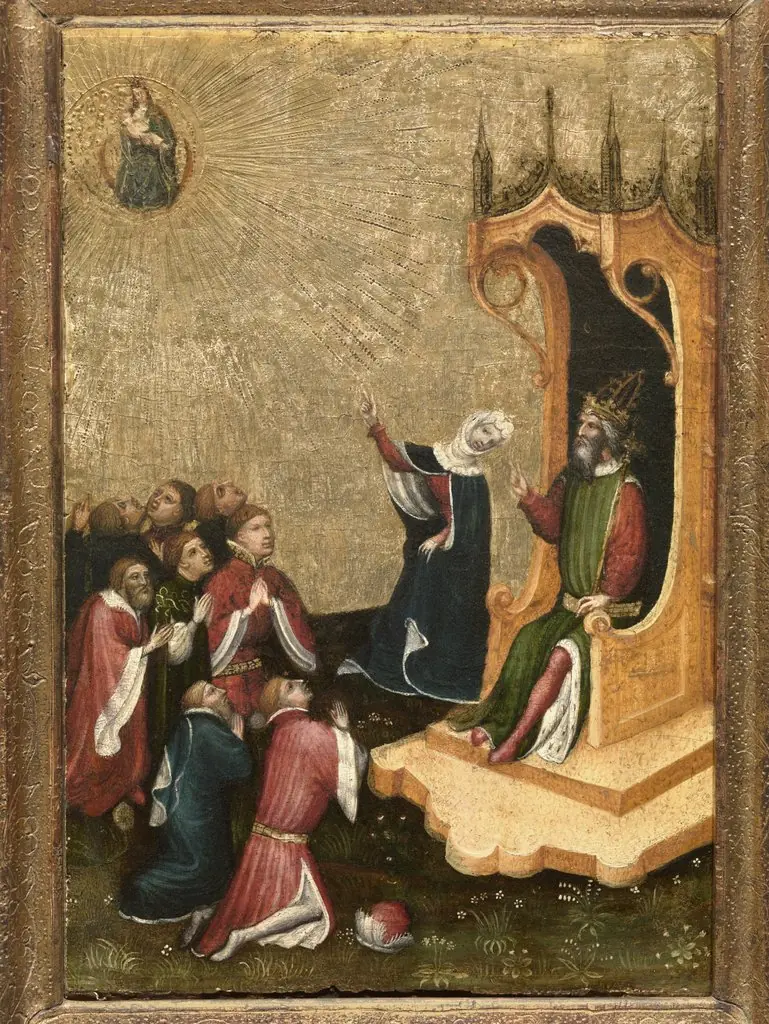 Augustus and the Tiburtine Sibyl, by Unknown