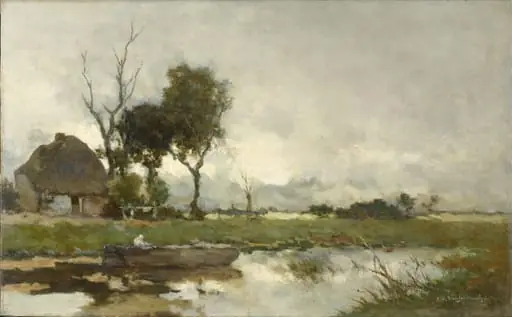 Autumn Landscape, by Unknown