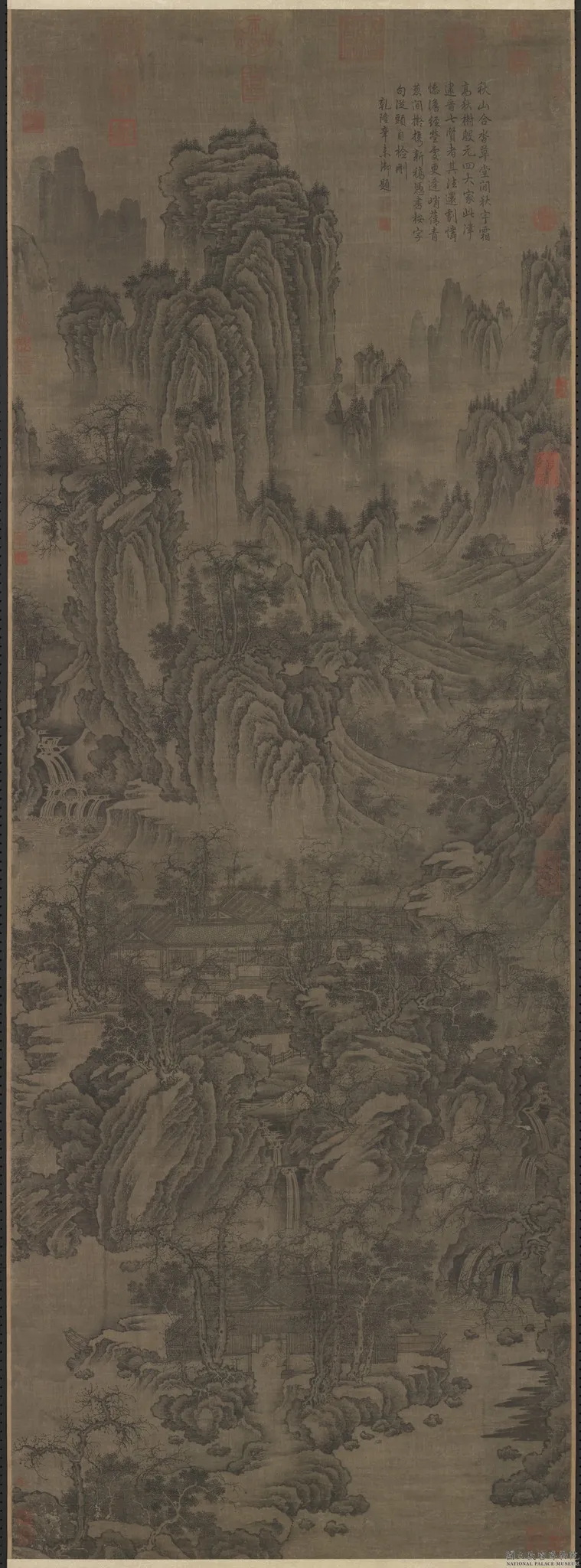 Autumn Mountains, by Unknown, unspecified, 1850
