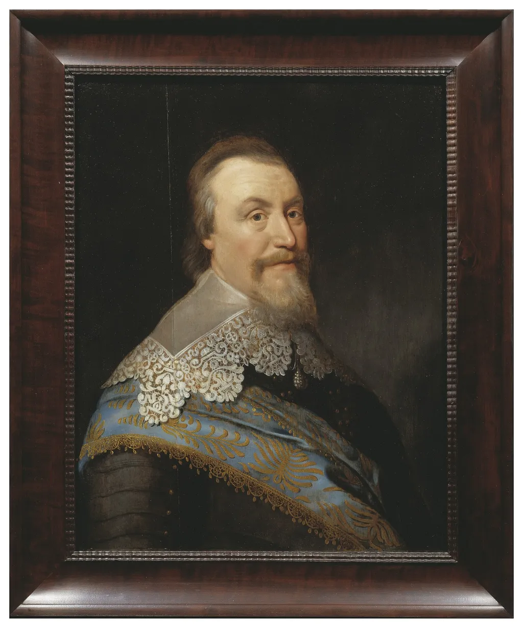 Axel Oxenstierna af Södermöre (1583-1654), greve, rikskansler, by Unknown, oil, 1635