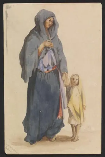 Ba[...] Alexandria  Bedouin, by Unknown