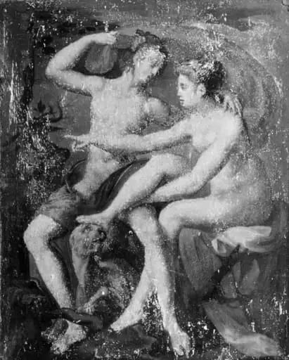 Bacchus and Ariadne, by Unknown