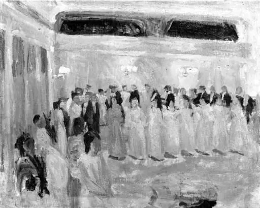 Bal i en provinsby, by Unknown
