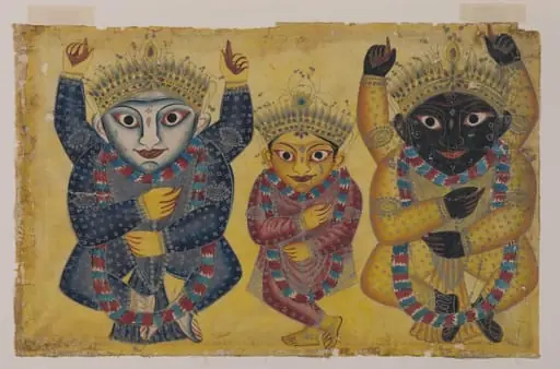 Balabhadra, Subhadra and Jagannatha, by Unknown