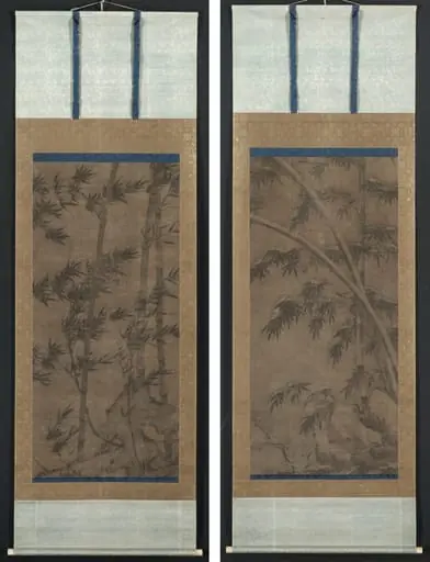 Bamboo in Four Seasons: Summer and Winter, by Unknown