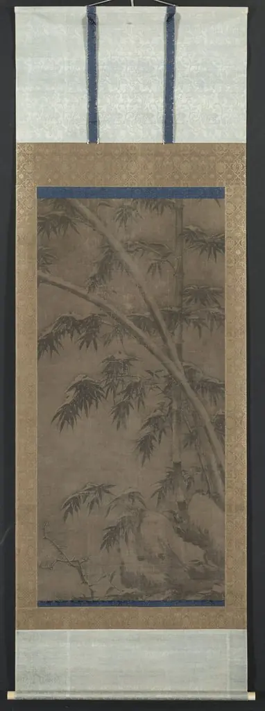 Bamboo in Four Seasons: Winter, by Unknown