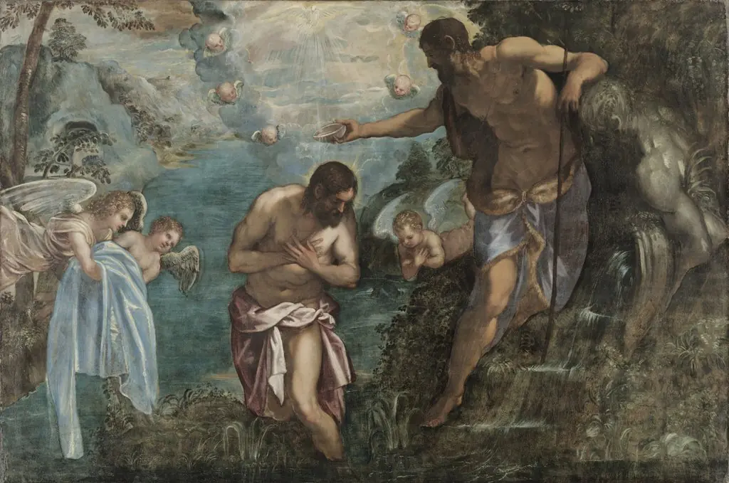 Baptism of Christ, by Unknown