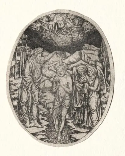 Baptism of Christ, by Unknown