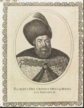 Basilius, Dei Gratia Utrius & Moldaviae Princeps, by Unknown, 1650