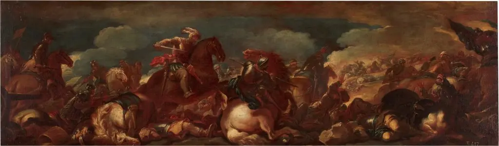 Batalla de San Quintín, by Unknown