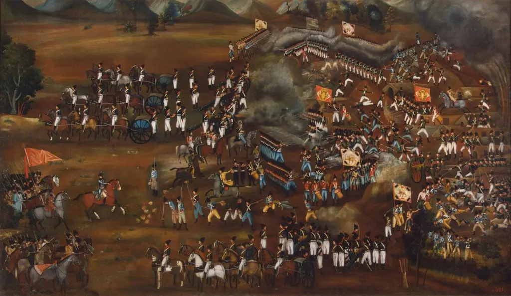 Battle Between Persians and Russians, by Unknown