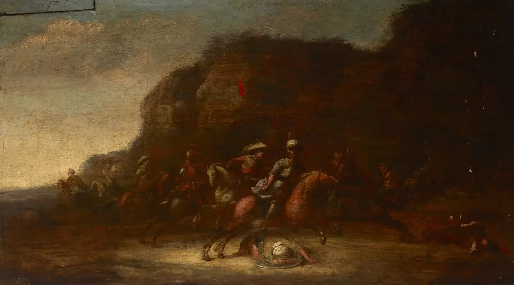 Battle Scene, by Unknown