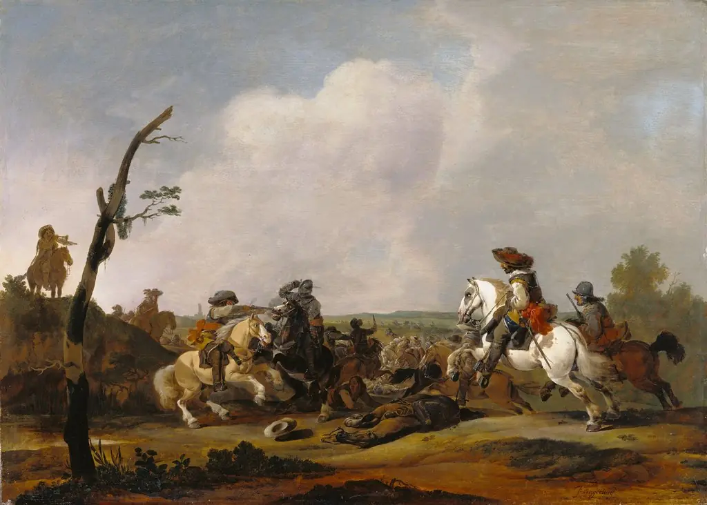 Battle Scene, by Unknown