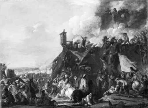 Battle Scenery, by Unknown
