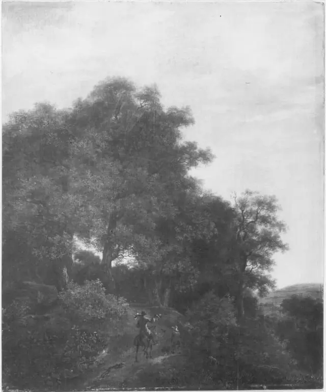 Baumlandschaft, by Unknown