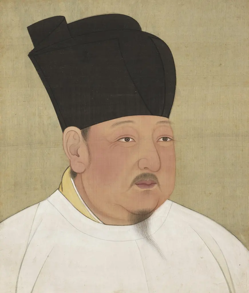 宋代帝半身像册-宋朝太宗皇帝像, by Unknown