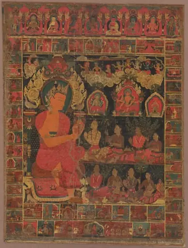 Bejeweled Buddha Preaching, by Unknown
