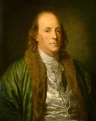 Benjamin Franklin, by Unknown