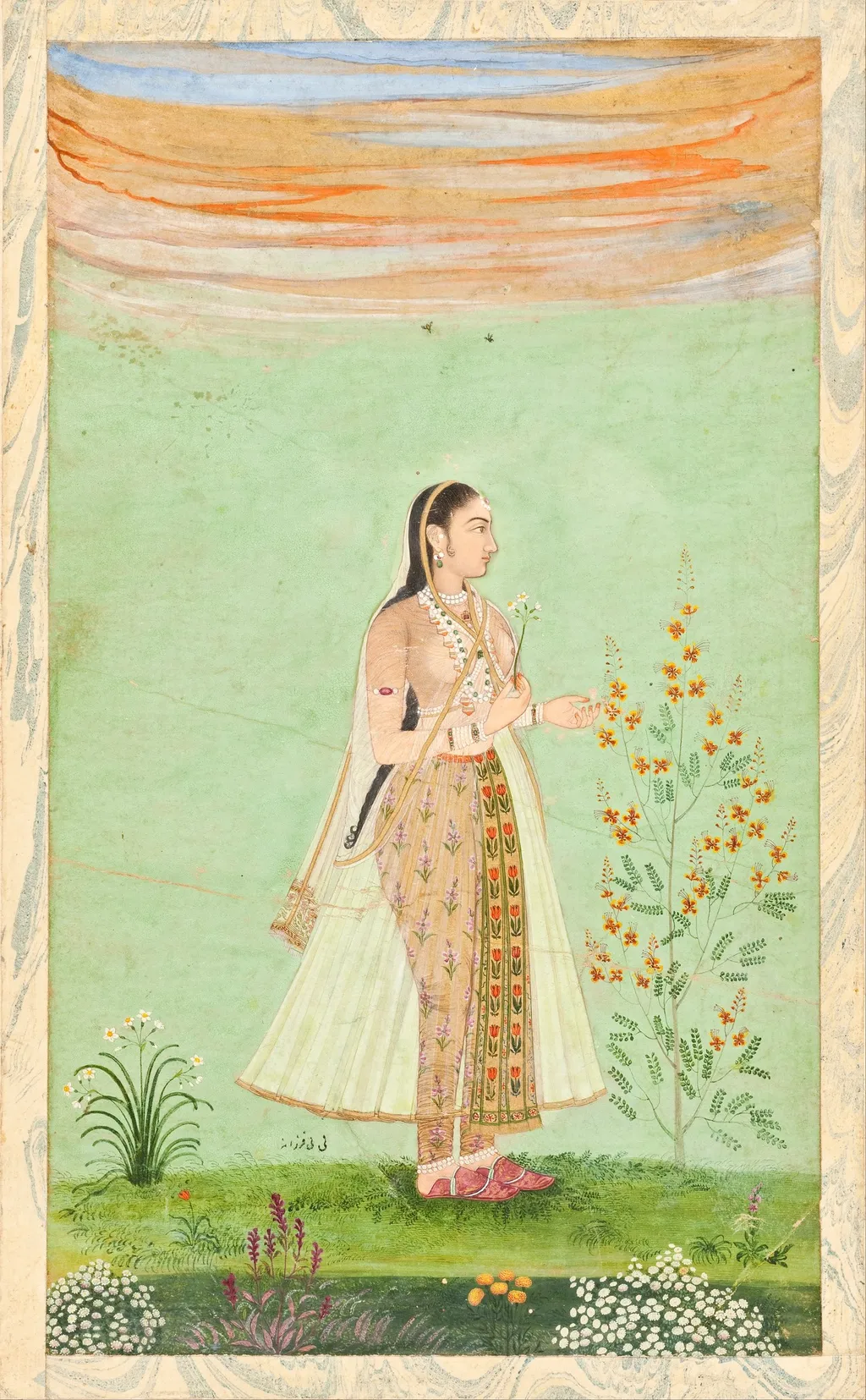 Bibi Ferzana, by Unknown, unspecified, 1675