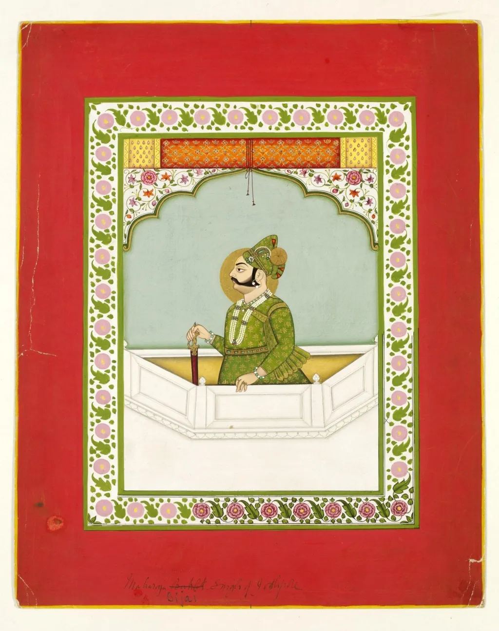 Bijai Singh, by Unknown, paint, 1890