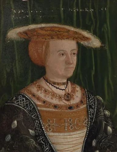 Bildnis der Susanna von Bayern, by Unknown, unspecified, 1533