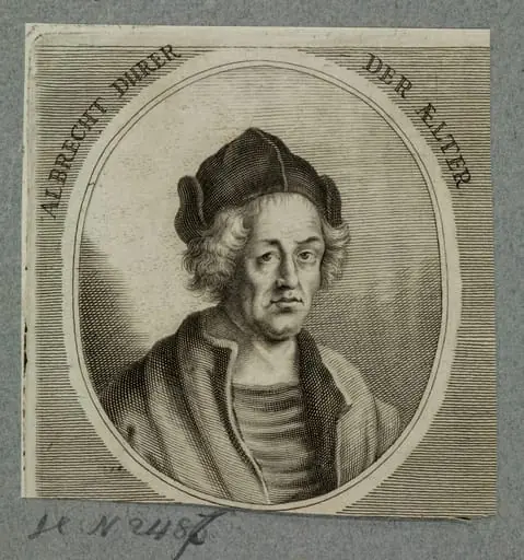 Bildnis des Albrecht Dürer d.Ä., by Unknown