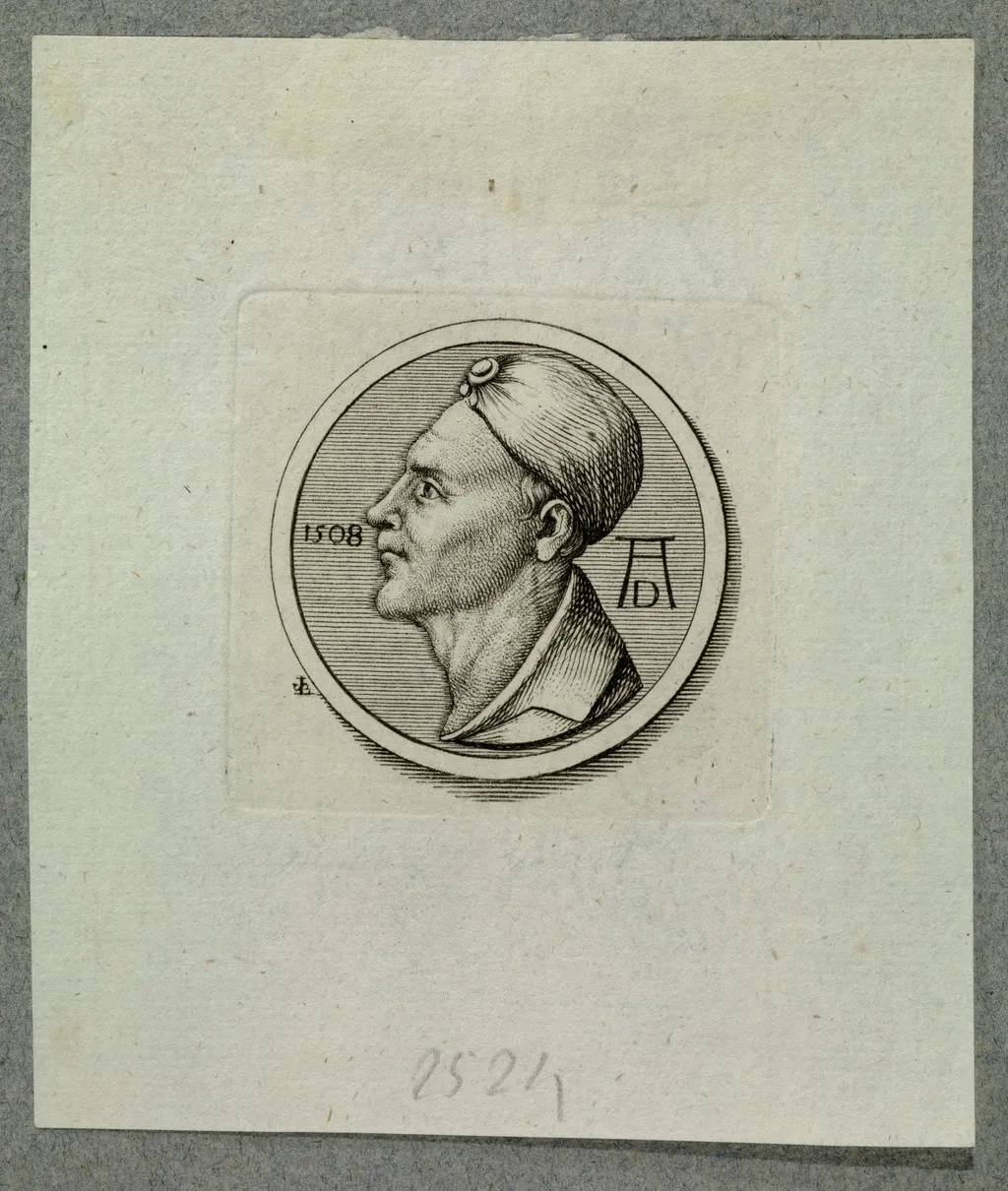 Bildnis des Michael Wolgemut, by Unknown, 1516