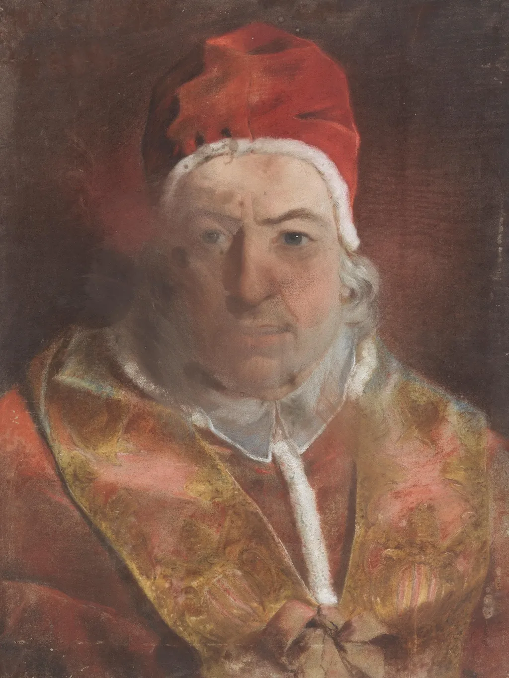 Bildnis des Papstes Benedikt XIV., by Unknown, unspecified, 1746