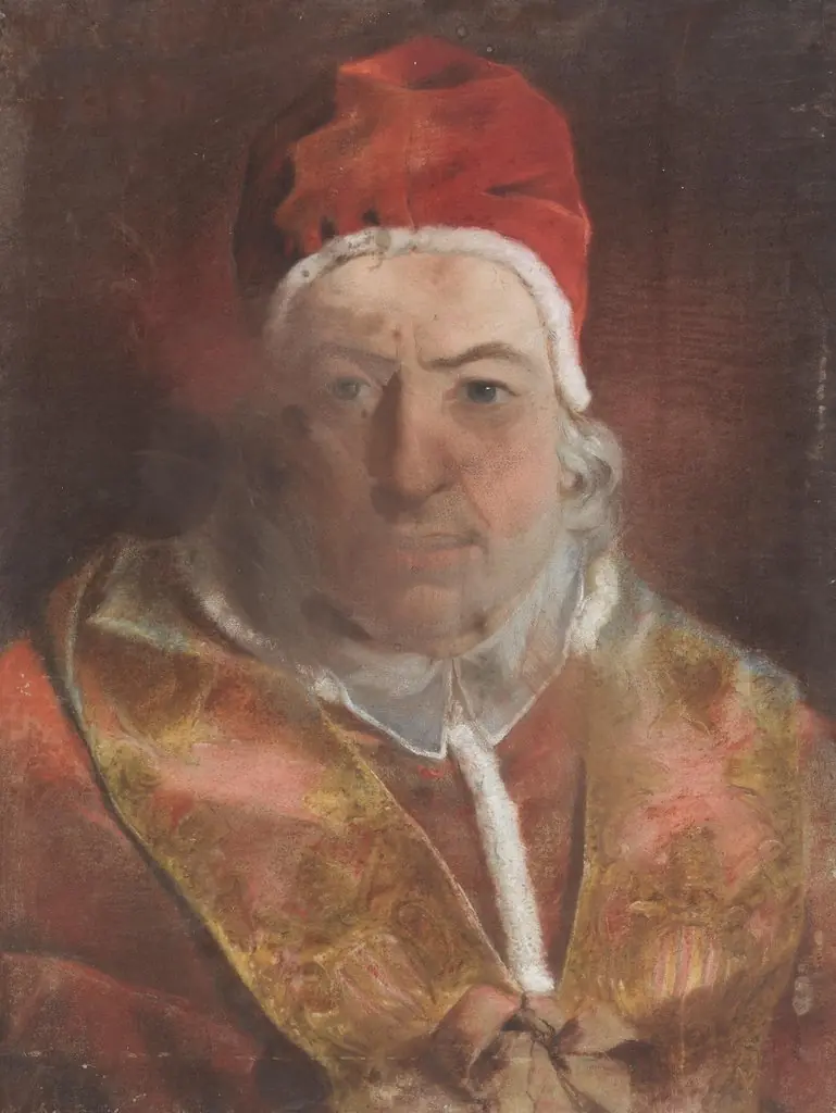 Bildnis des Papstes Benedikt XIV., by Unknown