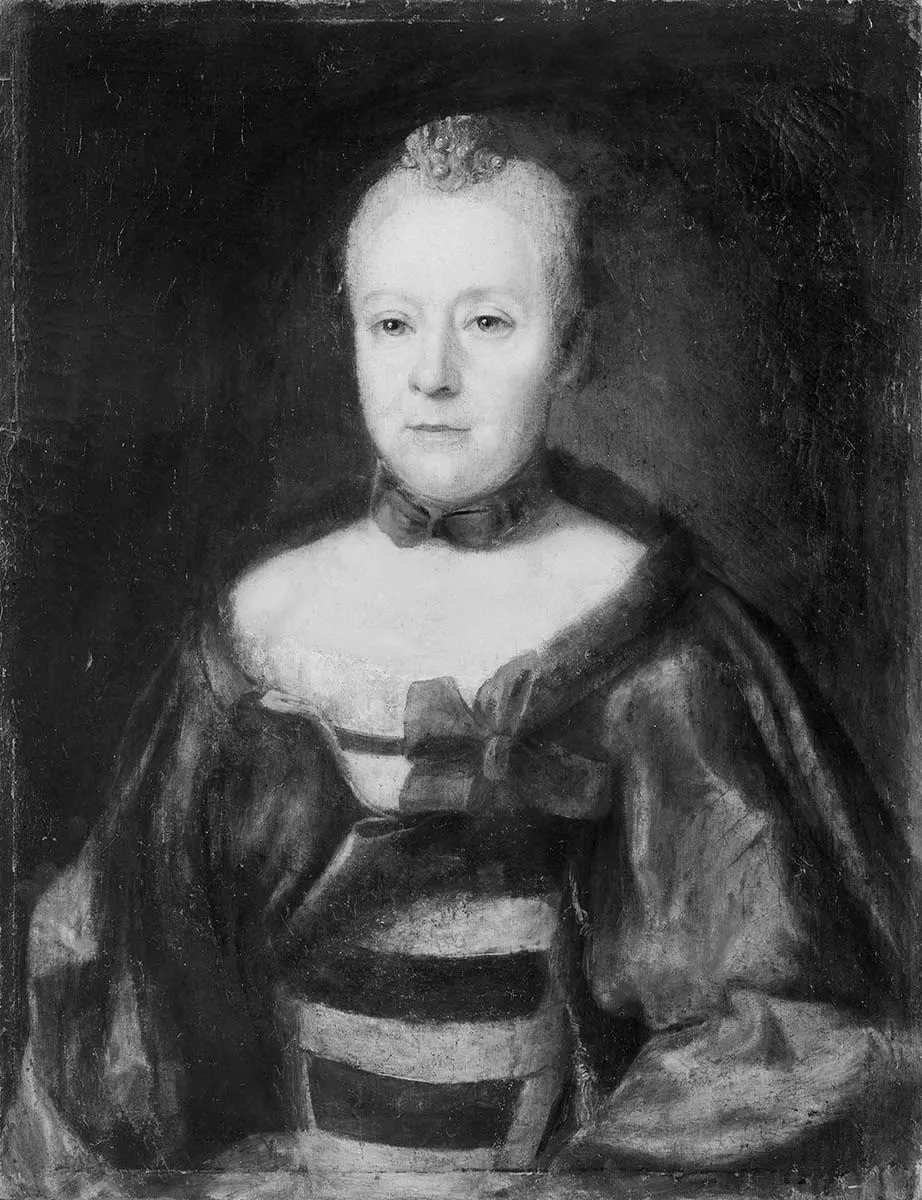 Bildnis einer Dame, by Unknown, unspecified