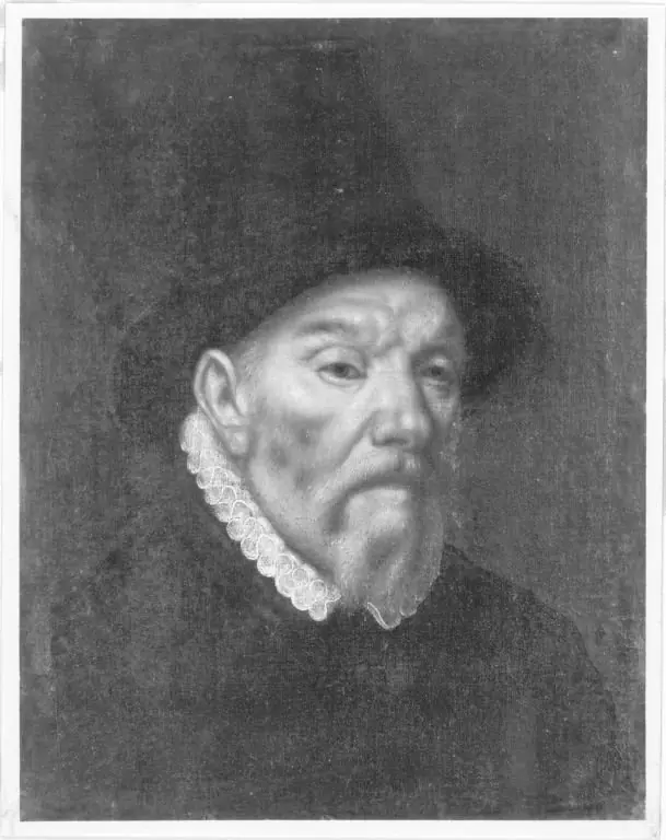 Bildnis eines alten Mannes, by Unknown