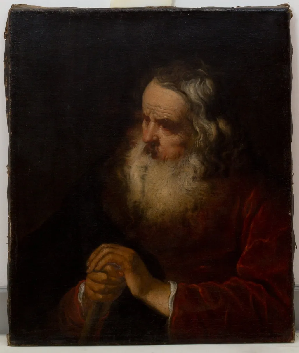 Bildnis eines alten Mannes, by Unknown, 1850
