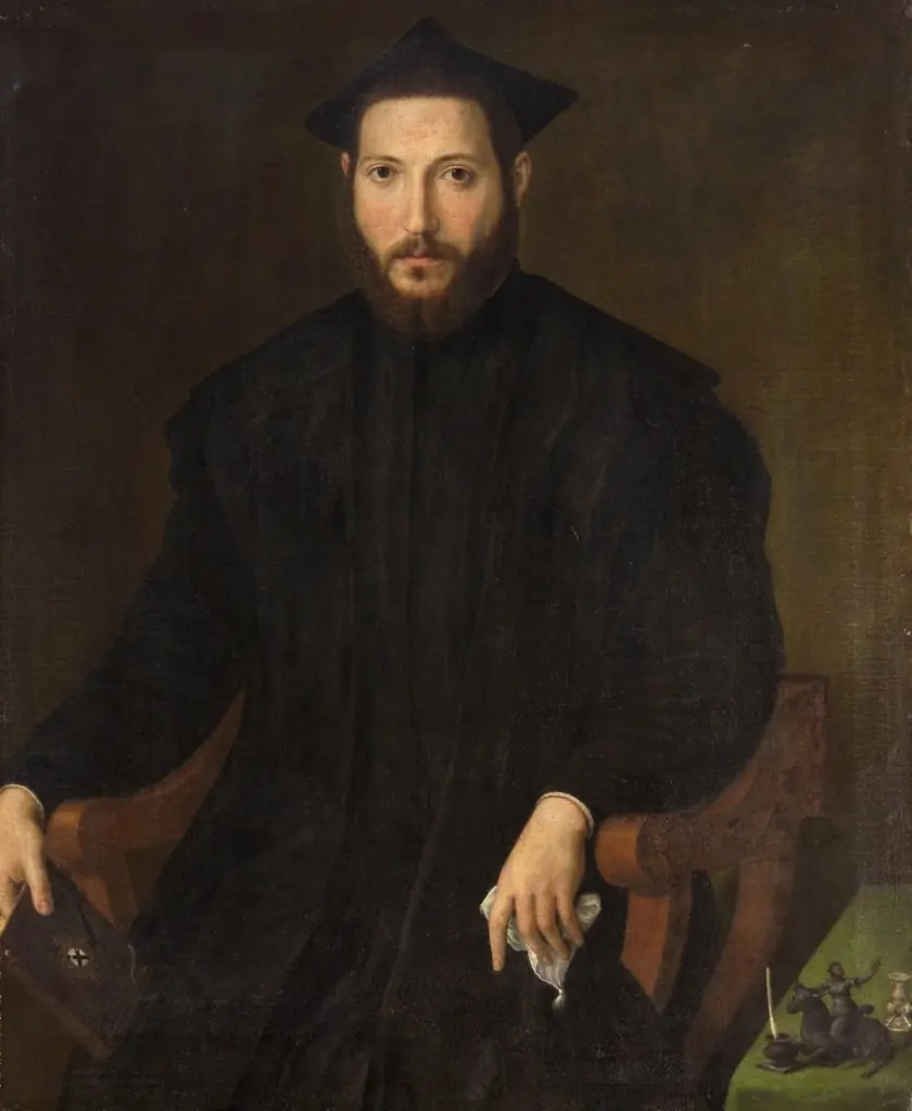 Bildnis eines Geistlichen, by Unknown