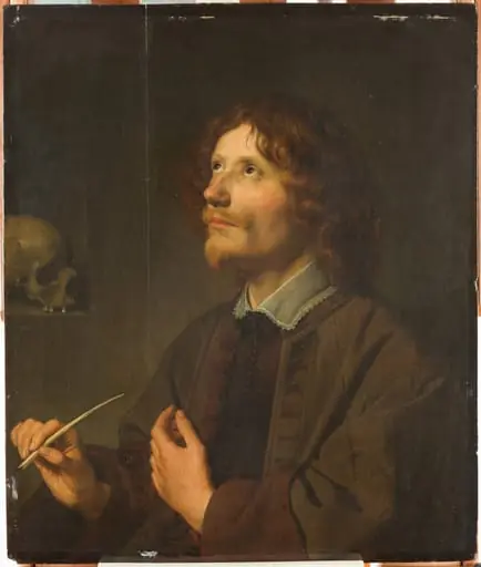 Bildnis eines Gelehrten, by Unknown, 1650