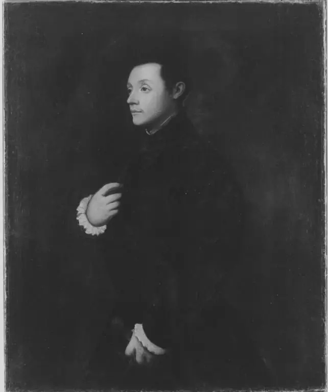 Bildnis eines jungen Mannes, by Unknown