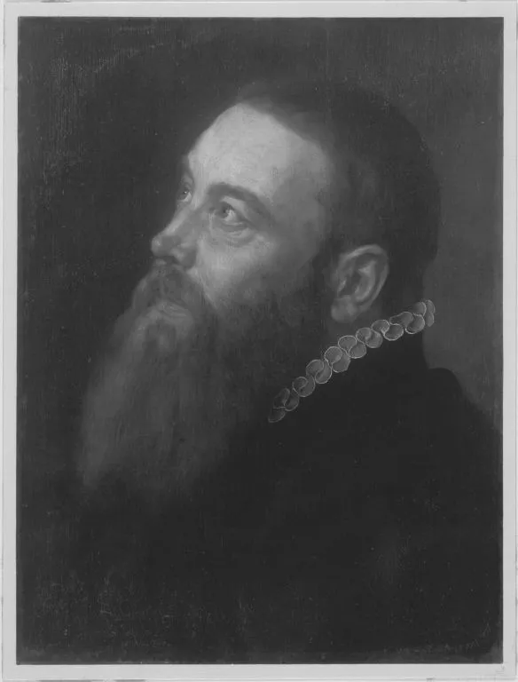 Bildnis eines Mannes, by Unknown, unspecified, 1596