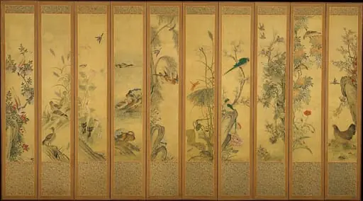 작자미상 화조도 조선|作者未詳 花鳥圖 朝鮮|Birds and Flowers, by Unknown, 1900