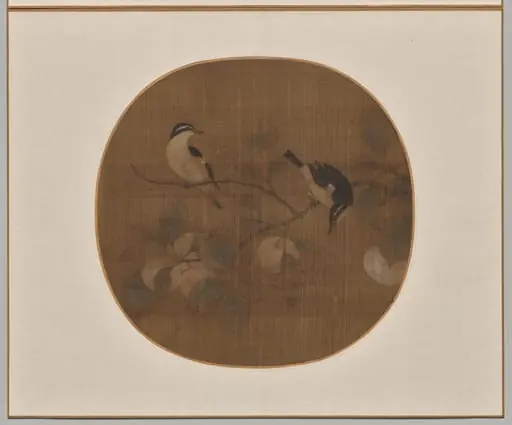 Birds on a Peach Branch, by Unknown