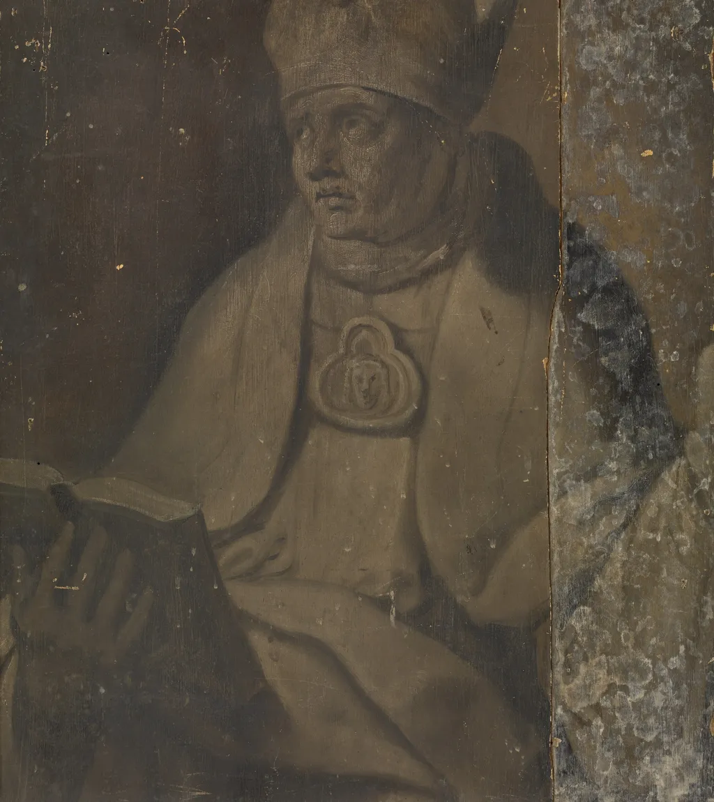 Bishop, by Unknown, oil, 1650