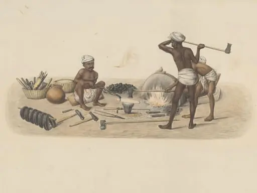 Blacksmith, by Unknown