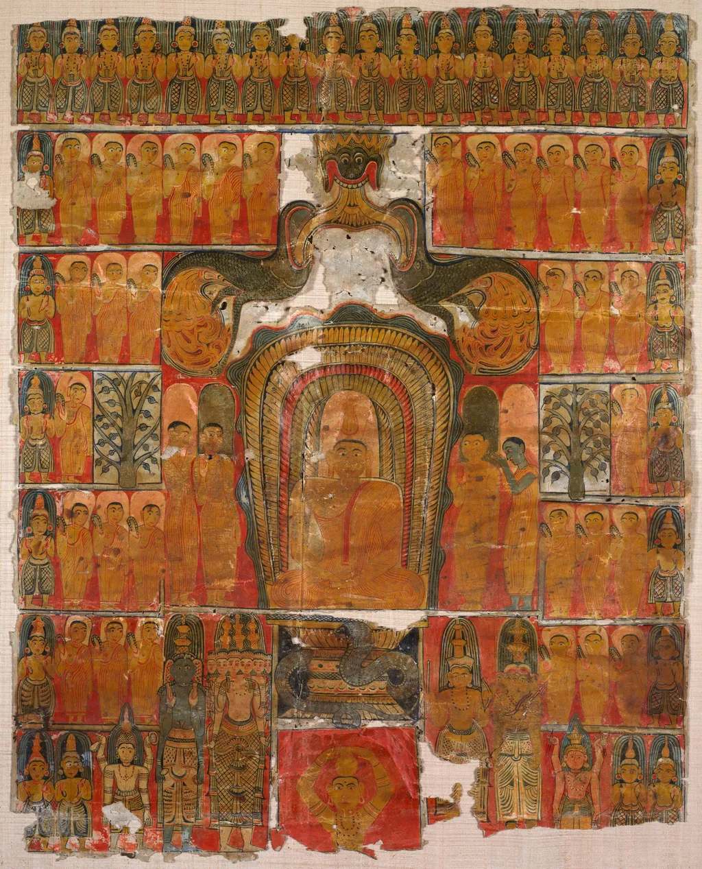 Blessed Lord Buddha, by Unknown, unspecified, 1750