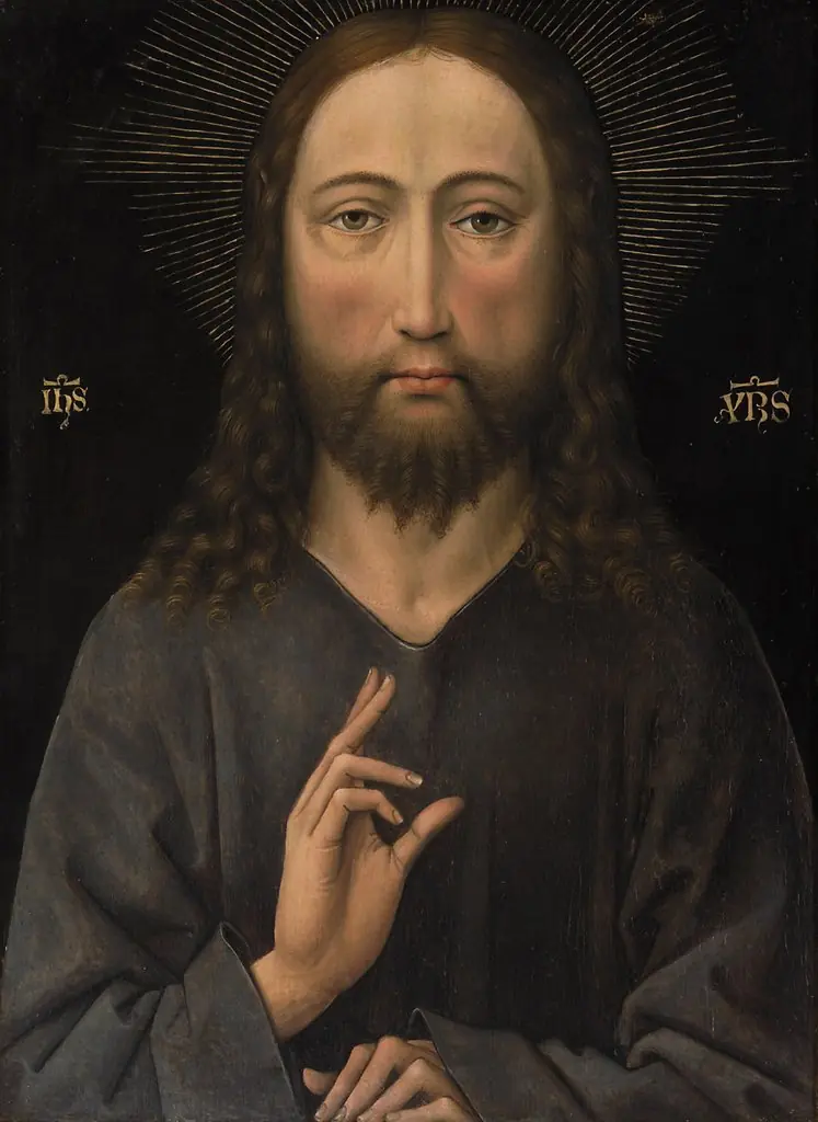 Blessing Christ, by Unknown