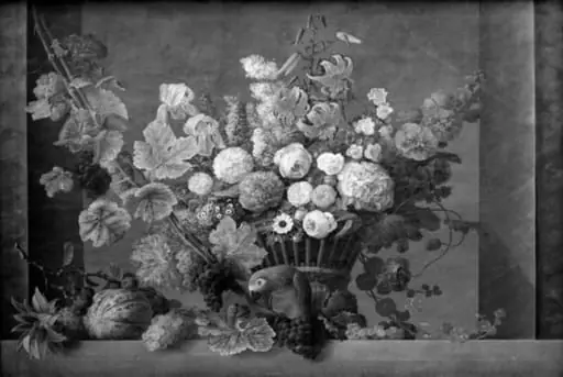 Blomsterstykke, by Unknown