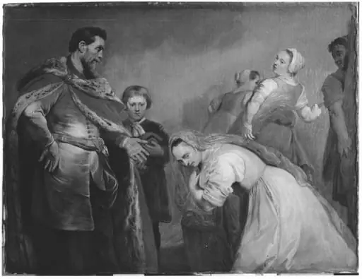 Boas and Ruth, by Unknown