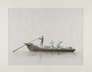 Boat Florist, by Unknown, 1810