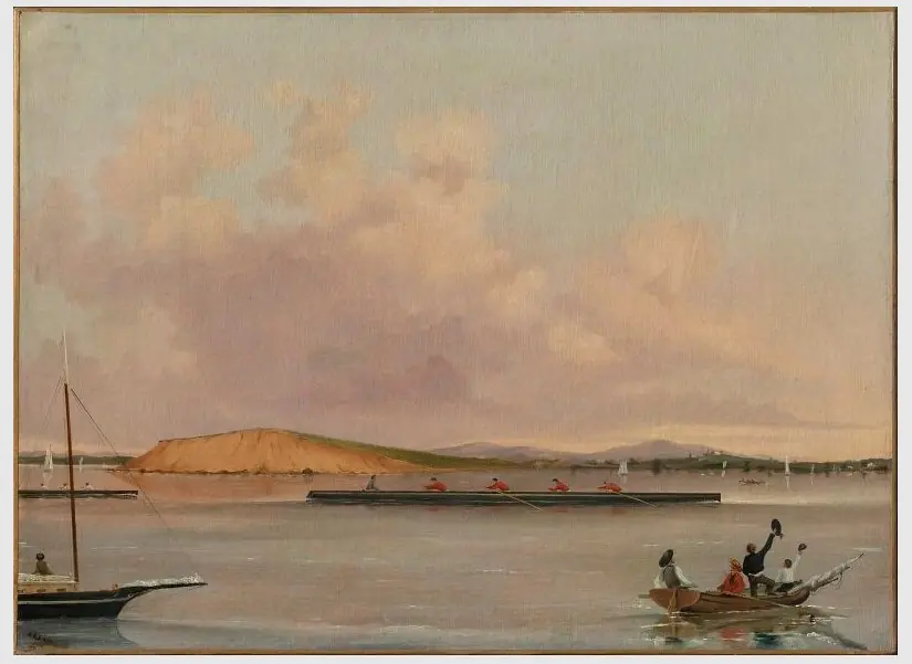Boat Race, by Unknown